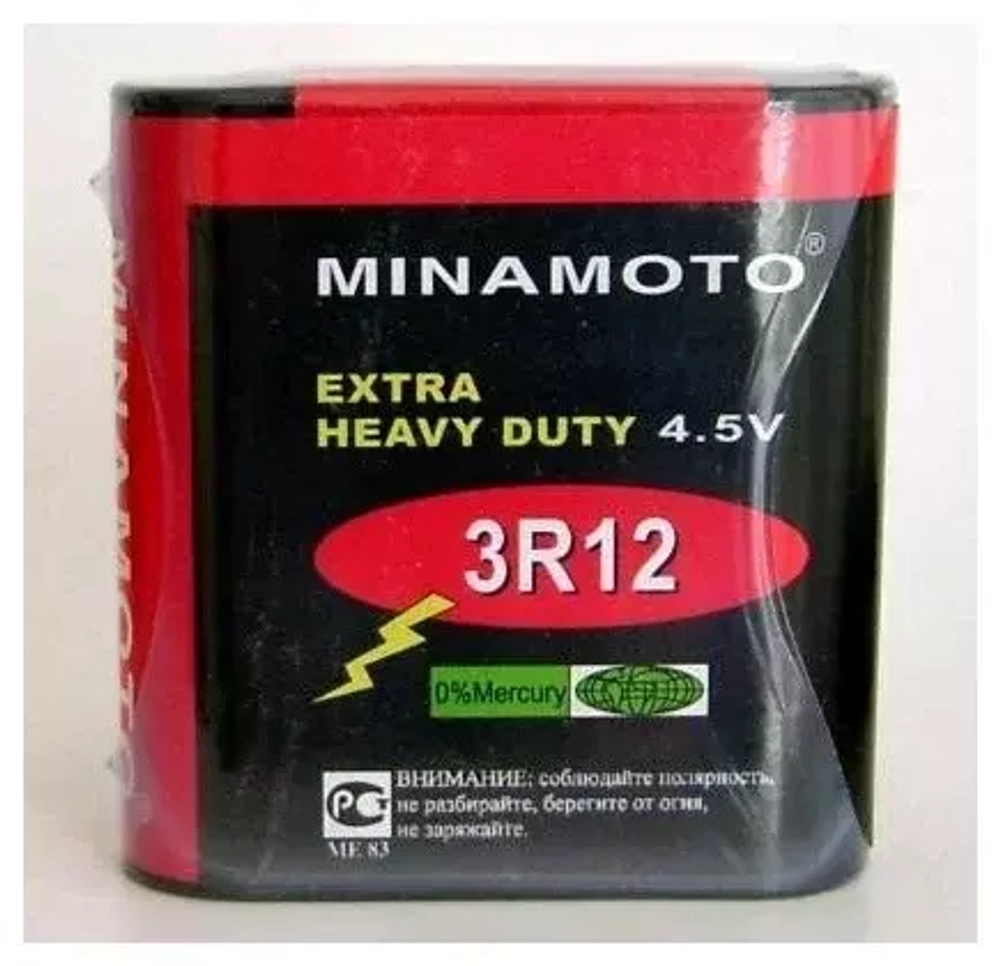 Батарейка 3R12 Планета Minamoto