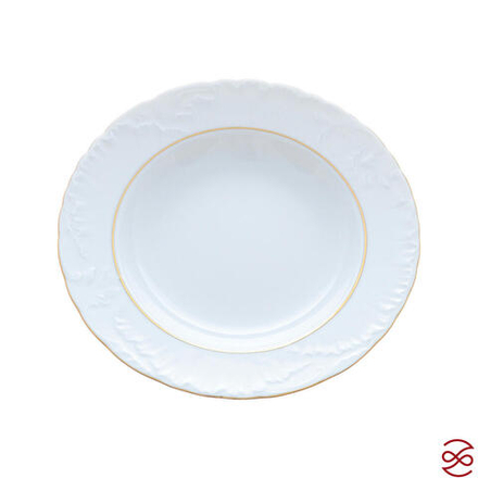 Набор глубоких тарелок 22,5 см Repast Rococo с золот.полос.( 6 шт)