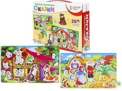 Bright Kids. Весёлые магнитики. Сказки (ИН-7613)