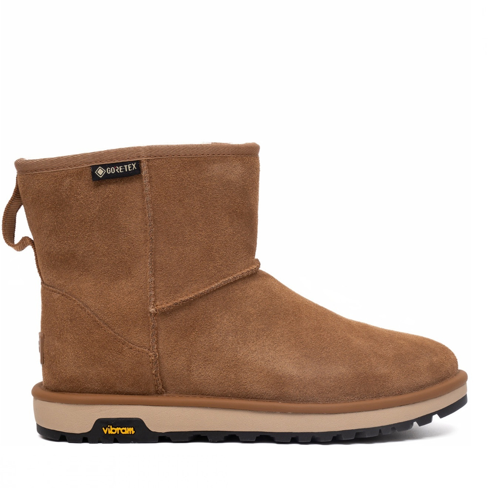 UGG Mens Classic Mini Gtx Boot Chestnut