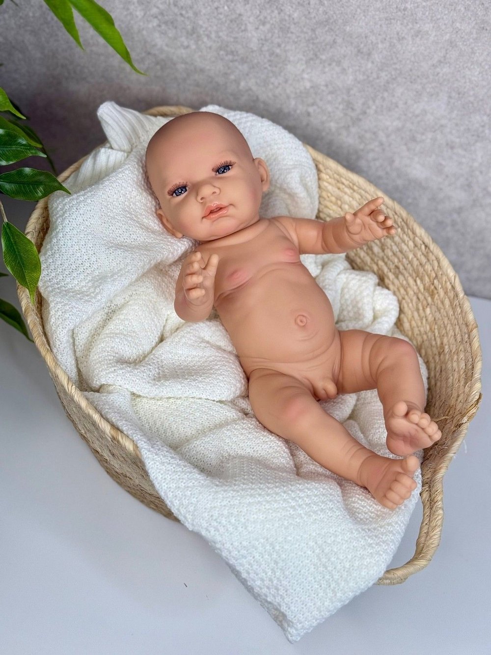 Кукла Marina and Pau 45cм Recien Nacido, виниловая (M1658K)