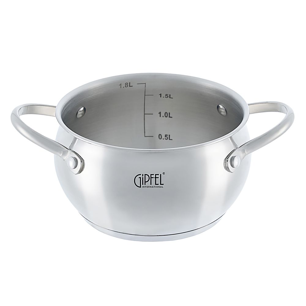 Кастрюля из нержавеющей стали Gipfel Terza 1292 16 см/1,8 л