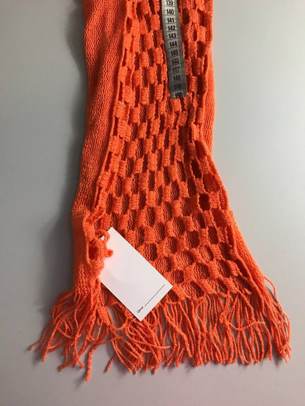 Шарф яркий, фактурный