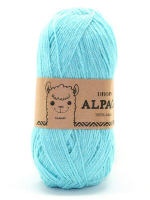 Пряжа Drops Alpaca uni colour 2917 turquoise