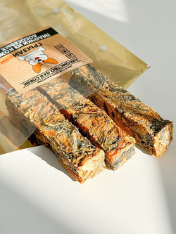 Палочки из кожи лососевых 50г "Грызли"