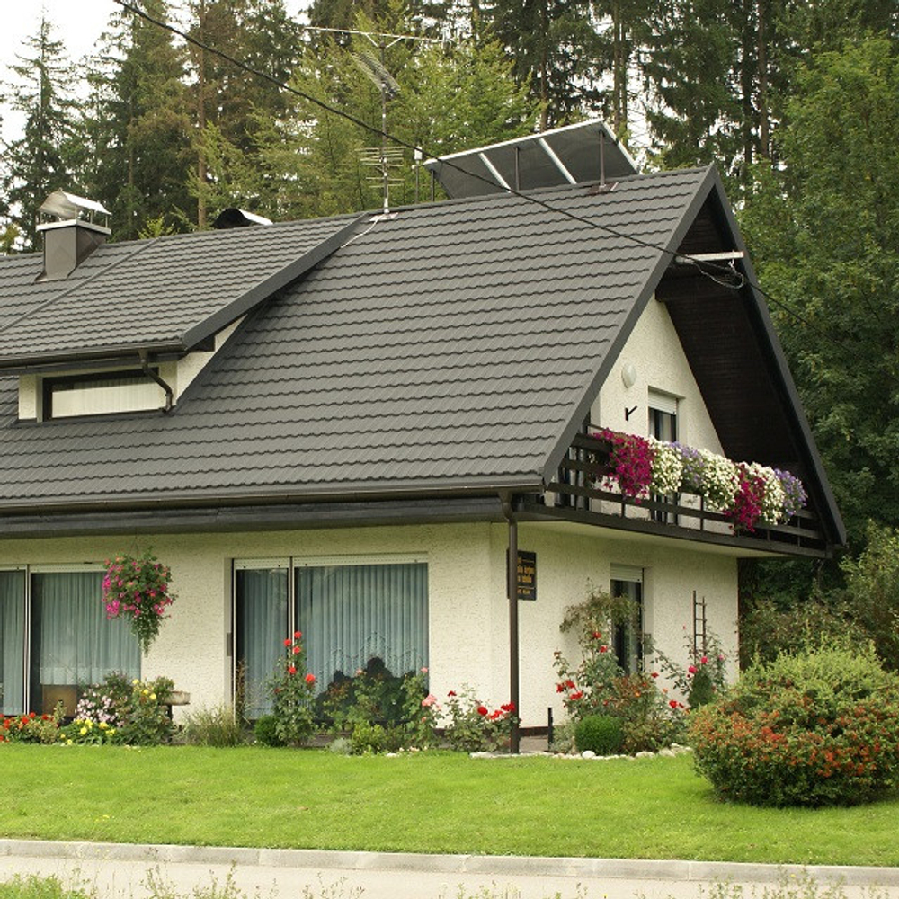 Черепица композитная Metrotile Mistral серая