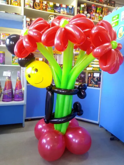 Букет с обнимашкой