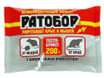 Ратобор тесто брикет 200г от грызунов 70602