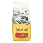 Portland Coffee Roasters, Органический кофе, цельные зерна, темная обжарка, французский, 907 г (2 фунта)