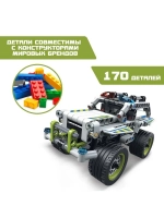 Конструктор полицейский внедорожник UNICON Техно, инерционны