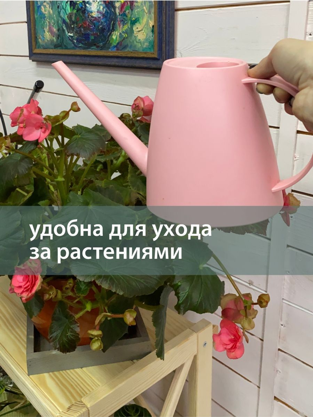 Стеллаж деревянный напольный Юск из массива сосны 3 полки