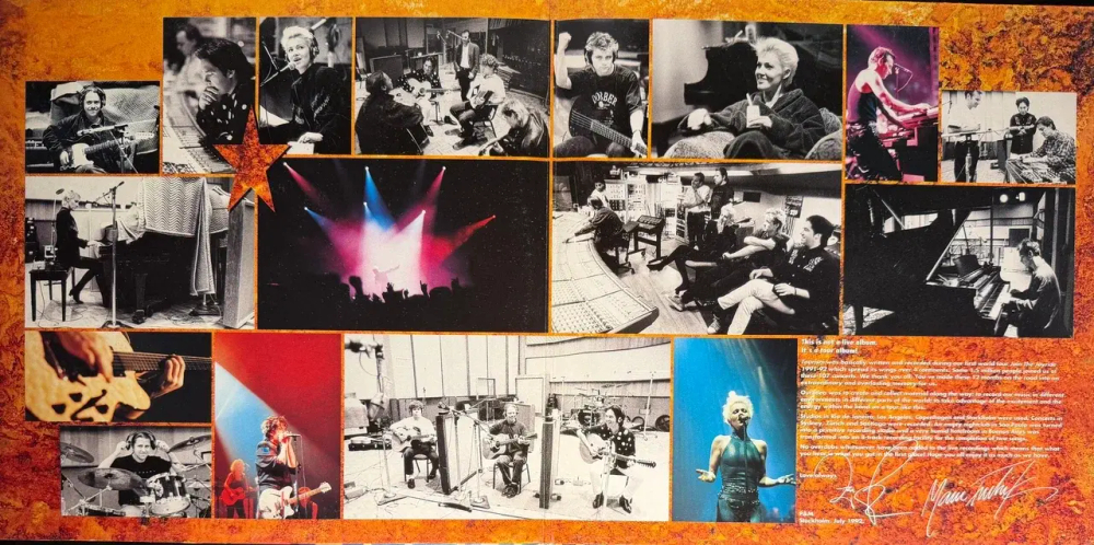 Roxette ‎– Tourism 2LP (Европа 1992г.)