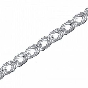 Цепочка Тройной ромб 4 мм