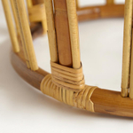 Комплект террасный AKIRA /с подушкой/ skin rattan eco, 54х60х78см / D46х40см, Natural (натуральный)