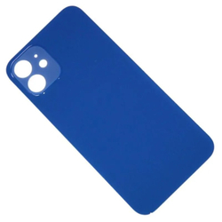Задняя крышка для Apple iPhone 12 Синий (широкий вырез под камеру) - Премиум