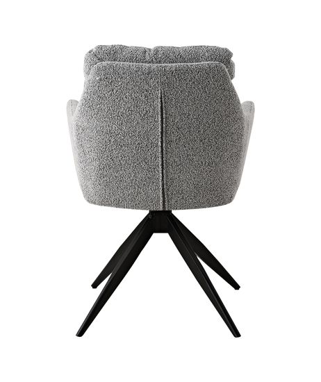 Стул обеденный Nia букле, серый