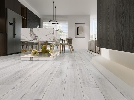 SPC ламинат Evofloor Home - Oak Grey (Дуб Серый)