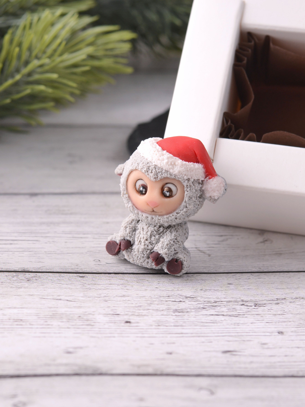 Силиконовый молд "Овечка" #4