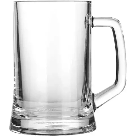 Кружка для пива «Паб» стекло 0,67л D=90/103,H=150,B=135мм прозр
