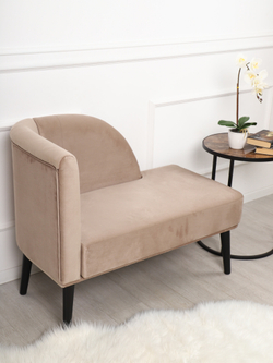 Кушетка Berger бежевый/венге