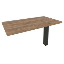 First Брифинг-приставка KB-5 Дуб Табак/Металл Черный 1300*700*765