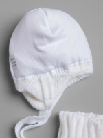 Зимняя шапка для девочки и снуд