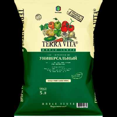 Грунт Живая земля "Универсальная" 5л