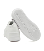 Кожаные кроссовки kobo Karl Lagerfeld - белый(KL65019)