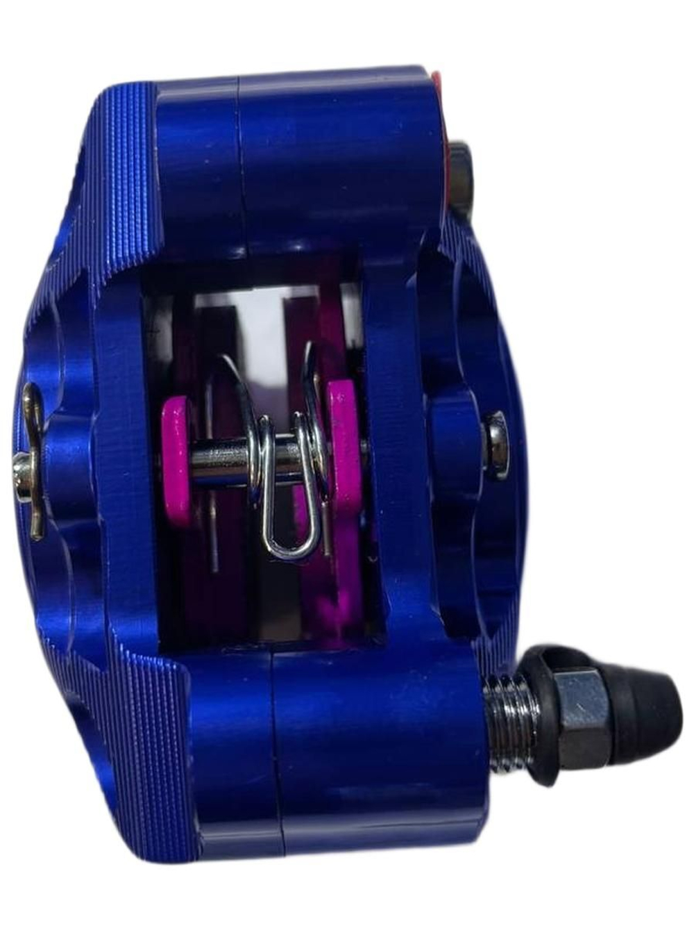 Суппорт тормозной синий для электровелосипеда U2