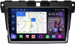 Магнитола для Mazda CX-7 2006-2012 - FarCar 097M монитор 9.5" QLED на Android 14, TS18, CarPlay, 4G SIM-слот