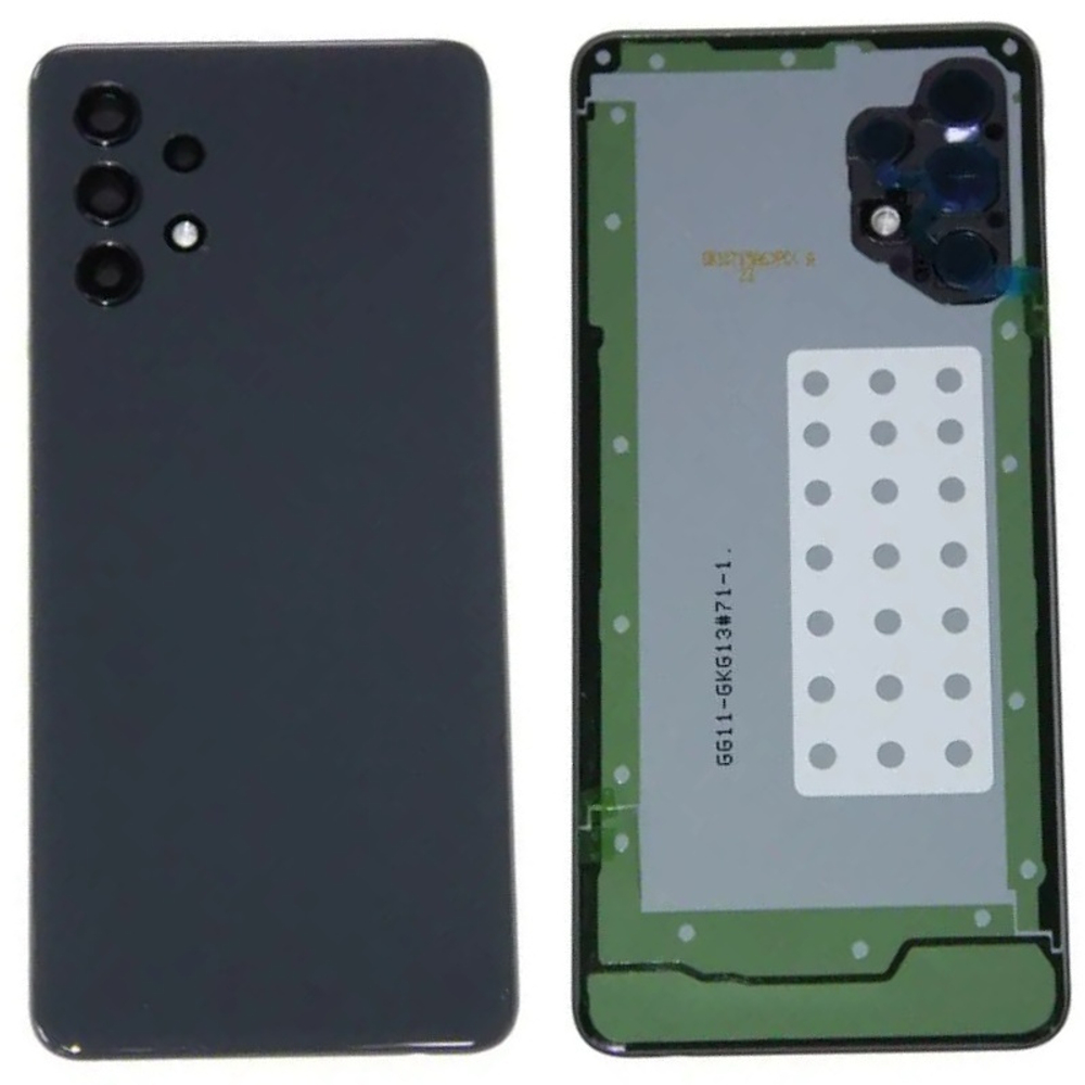 Задняя крышка для Samsung Galaxy A32 (A325F) Черный - Премиум
