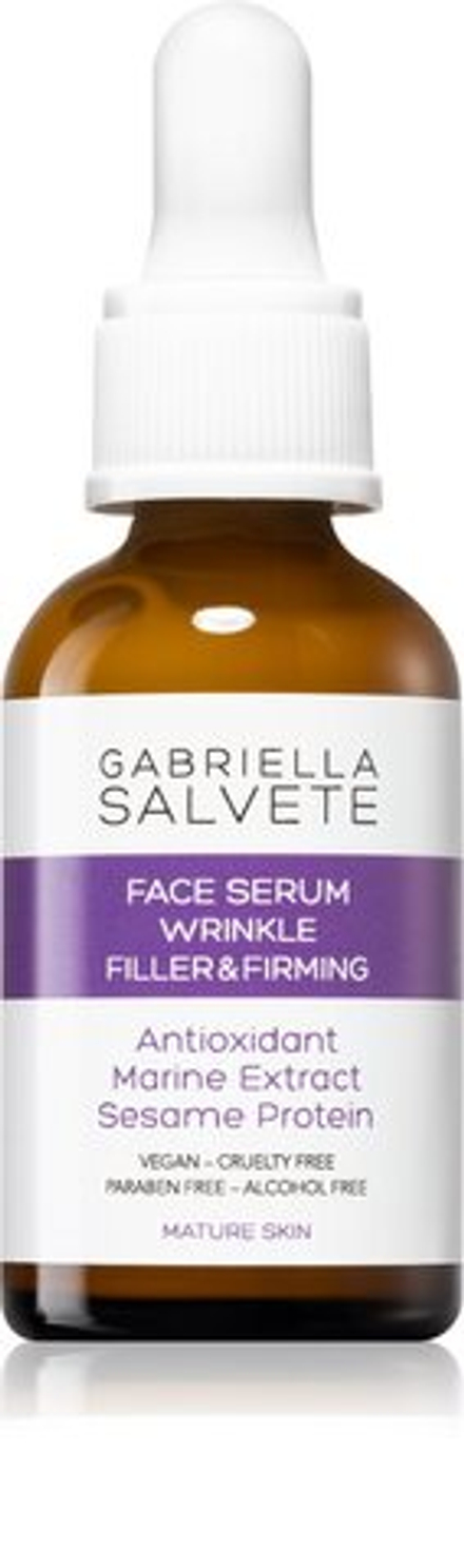 Gabriella Salvete Face Serum Wrinkle Filler & Firming - укрепляющая сыворотка против морщин /   30  ml  / GTIN 8595017991424