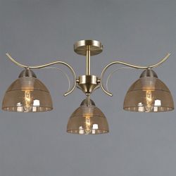 Люстра на штанге ILLUMICO AREZZO IL0733-3CSQ-25 AB AREZZO