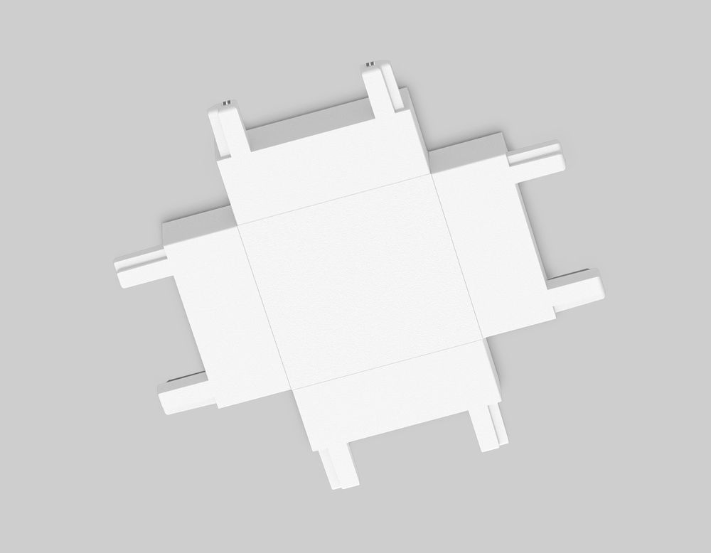 Ambrella Коннектор X-образный для накладного шинопровода Magnetic Ultra Slim Track System GV1124