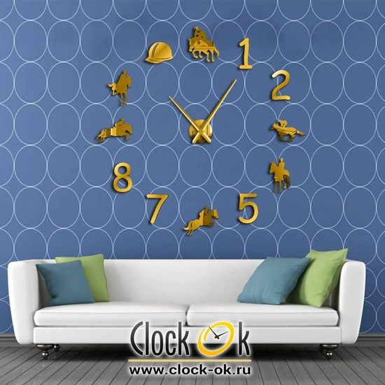 Настенные 3D часы Rodeo