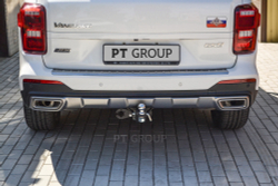 Фаркоп с унив. электрикой Smart, съемный квадрат, для GAC GS8, 2019- (паспорт и сертификат) ПТ ГРУПП.GAC-19-991122.00