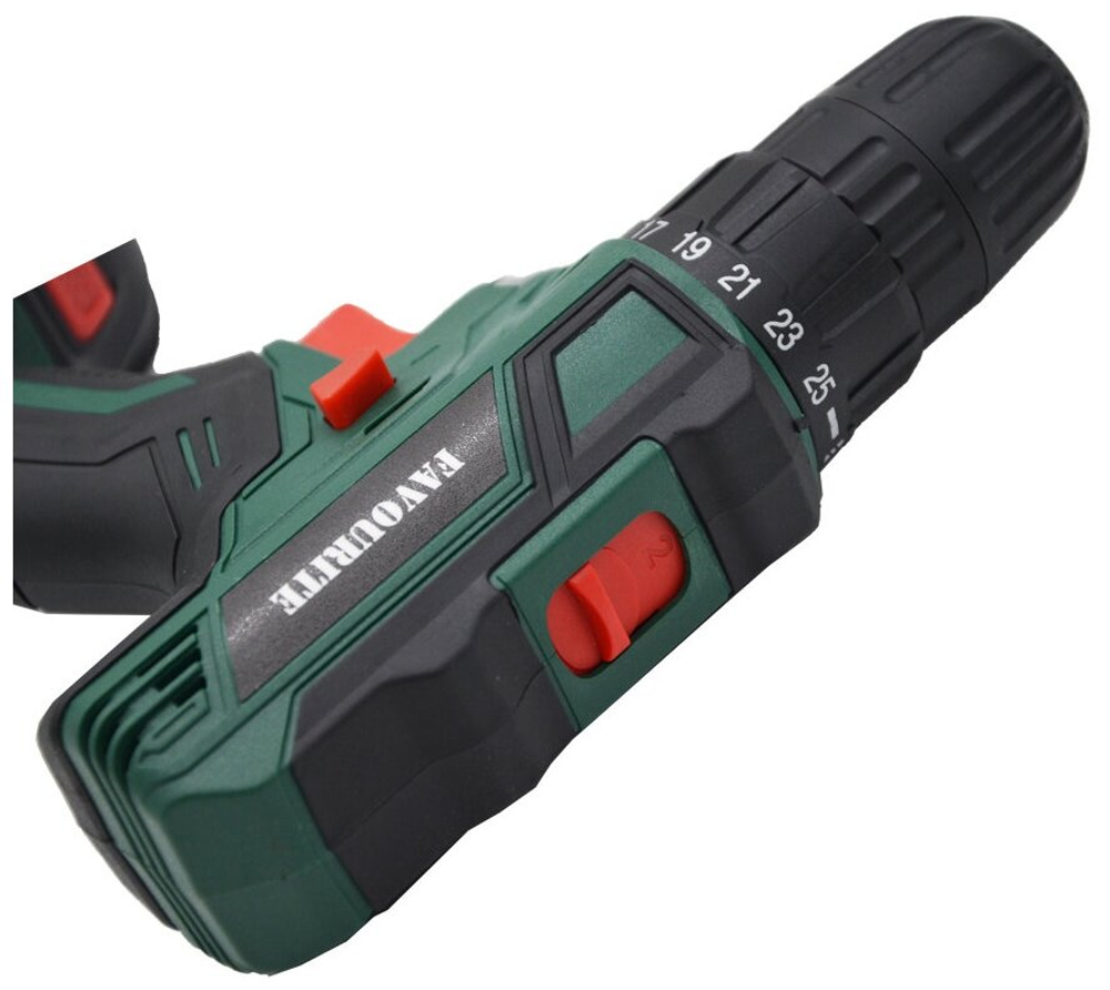 Акк. дрель-шуруповёрт FAVOURITE DC 1802 PROMO 18В, 2Ач, 30Нм Li-ion (101101802)