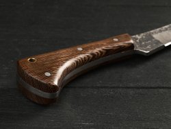 Непальский нож "Кукри", сталь 95Х18, рукоять венге