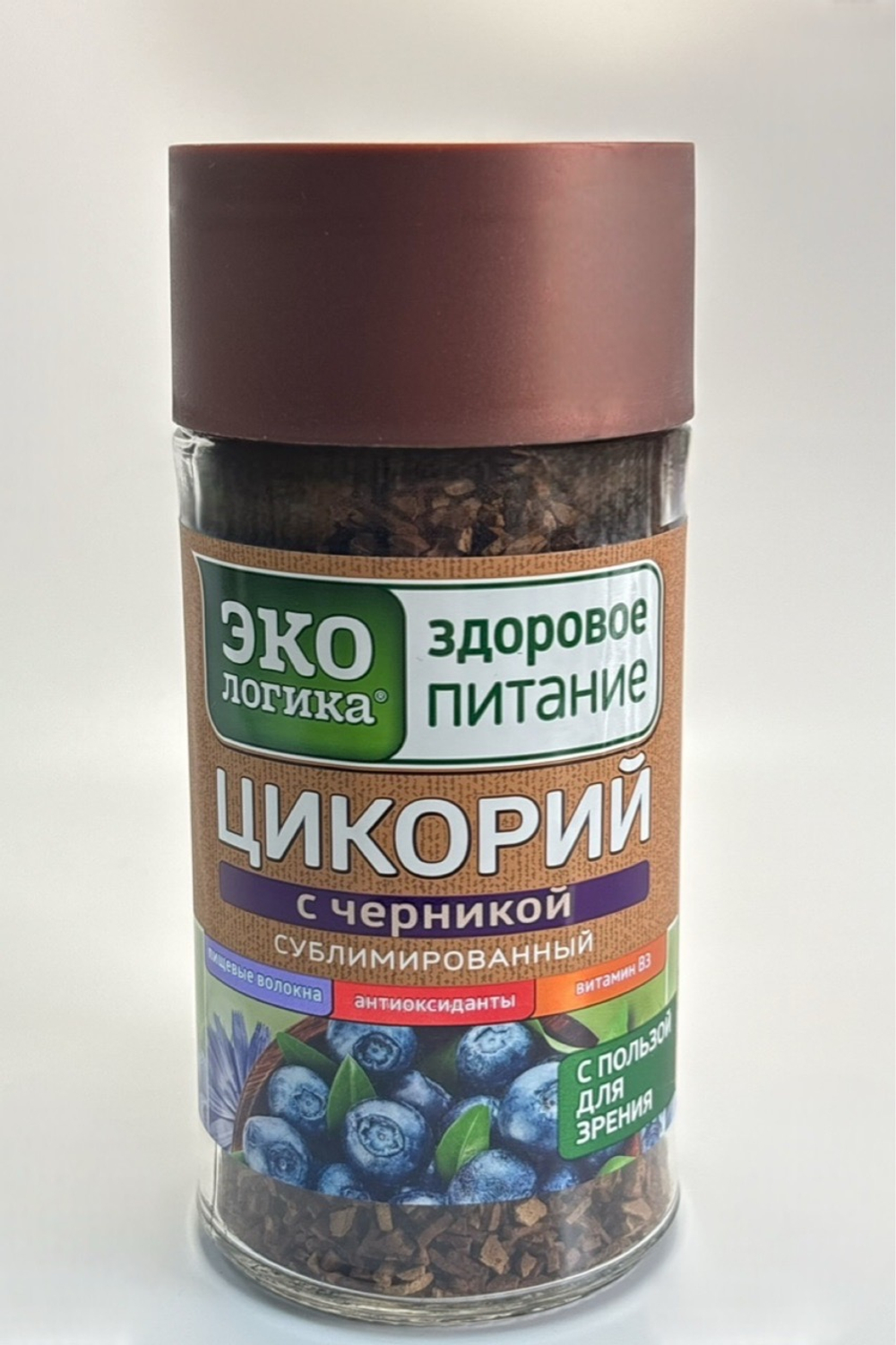 ЦИКОРИЙ ЭКОЛОГИКА С ЧЕРНИКОЙ 85Г СТБ/15