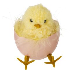 GAEM Изделие декоративное подвесное "Цыпленок" (блок 6шт), L7 W5 H7 см, 3в.