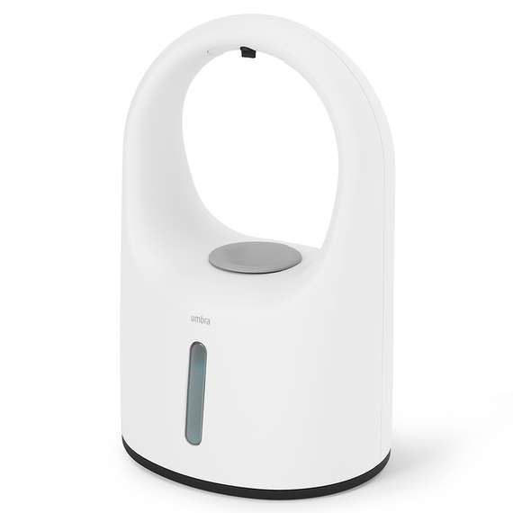 Диспенсер для жидкого мыла автоматический Rain, 414 мл, белый