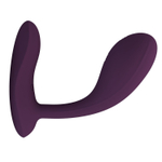 Сливовый G-стимулятор с управлением через приложение Baird (Цвет: сливовый)