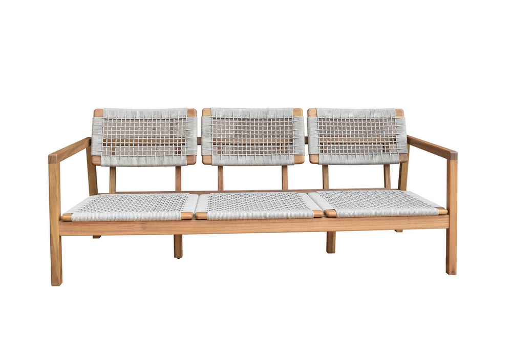 Диван из акации CALISTO 3-х местный