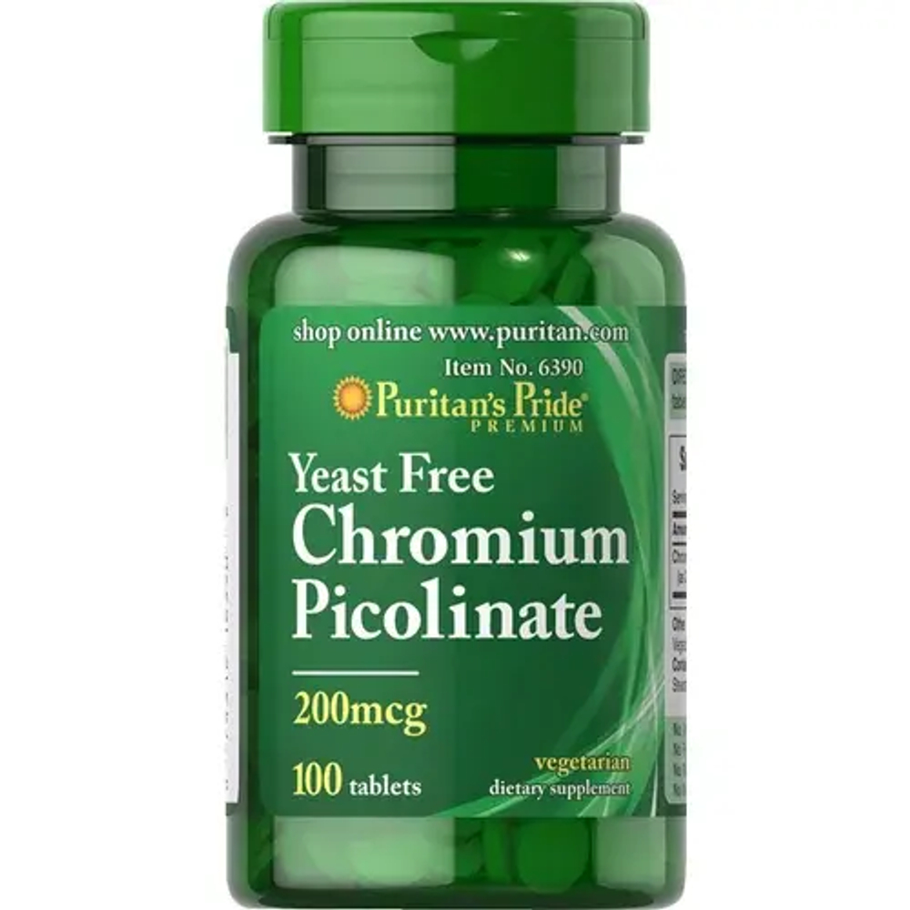 Puritan's Pride Chromium - 100 таблеток