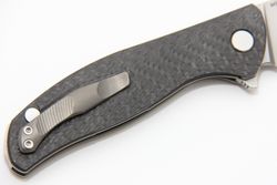 Нож Широгоров Ф3 М390 карбон 3D подшипникифотография - 6