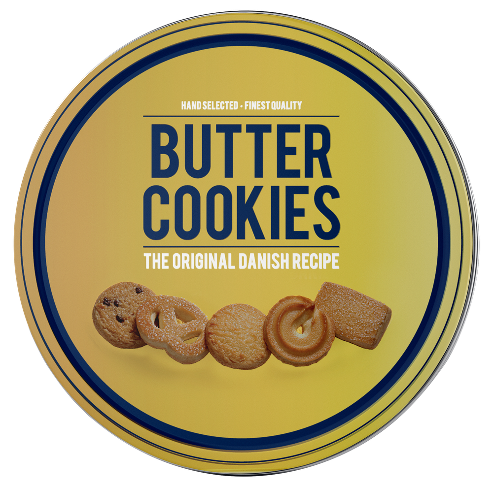 Печенье Danesita Butter Cookies Golden Essential 454 г, 2 шт