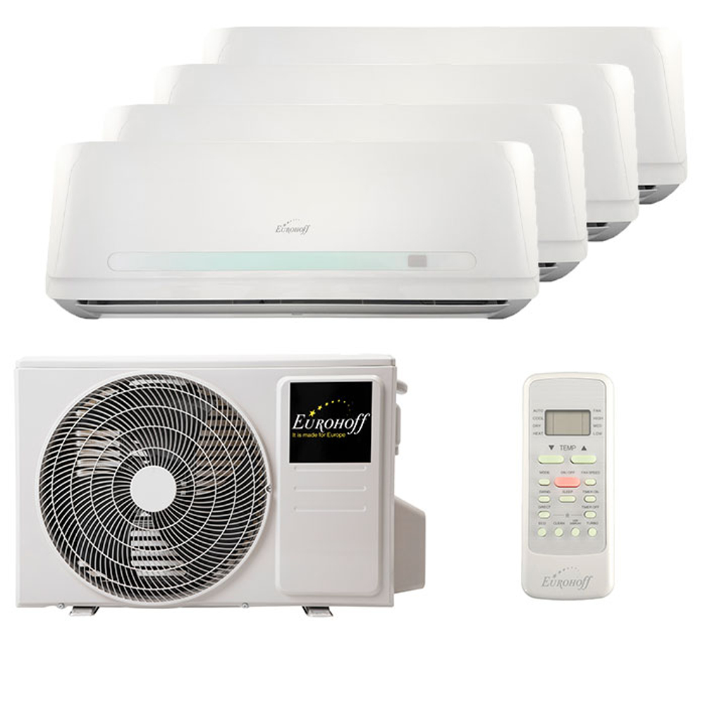 Мультисплит система на 4 комнаты Eurohoff EMMULT - 09 x 4 / EMMULT - 42/5