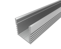 Профиль накладной алюминиевый LC-LP-1616-2 Anod