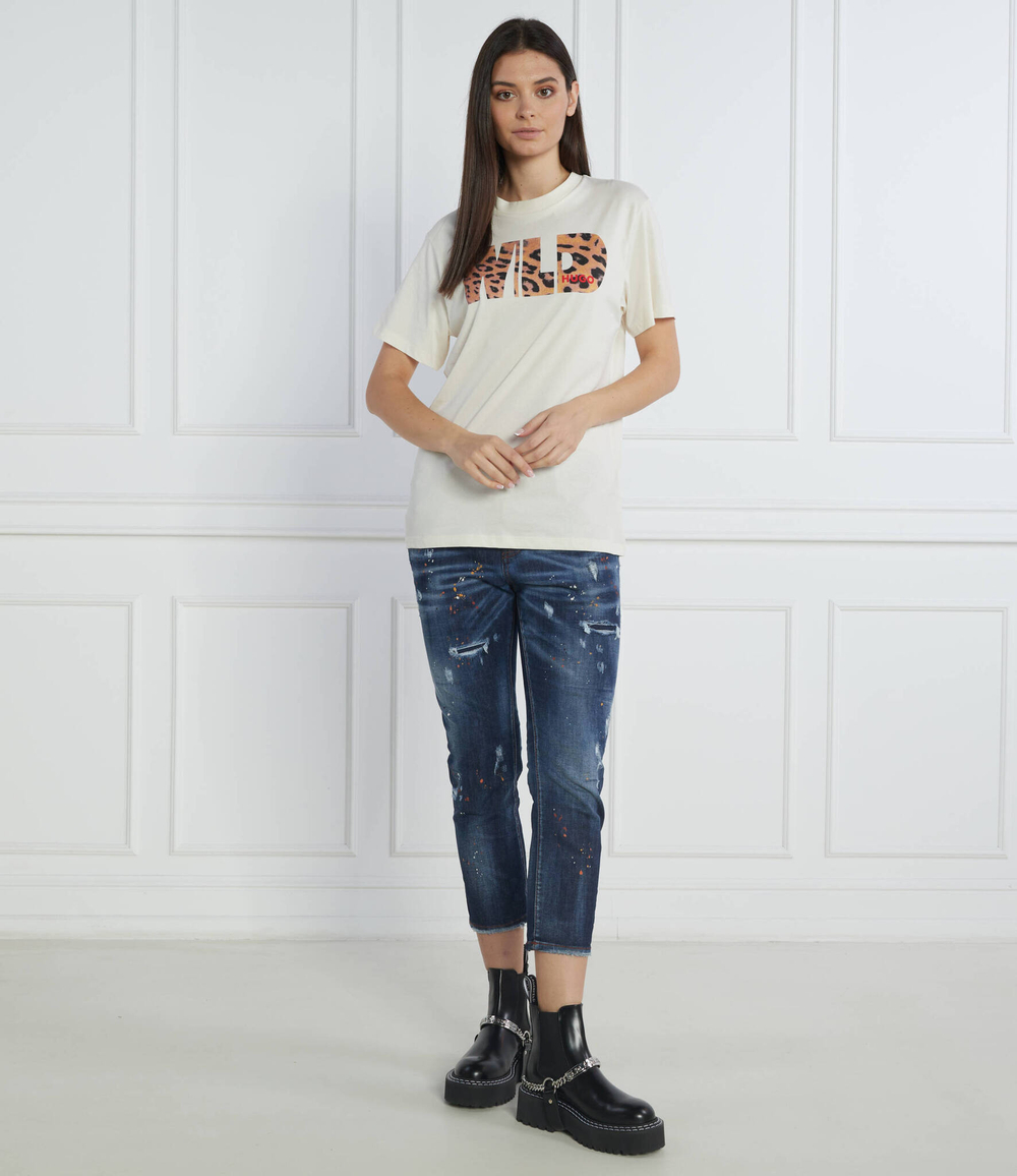 джинсы cool girl Dsquared2 - темно-синий(S72LB0563 S30789)