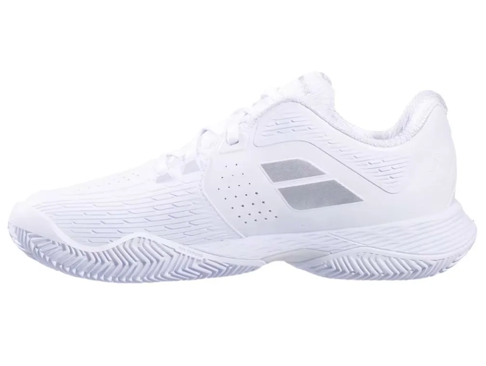 Женские Кроссовки теннисные Babolat Propulse Storm Clay - white/silver